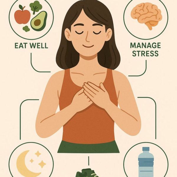 1_ Eat Well 🍎🥑 Prioritize whole foods like…
